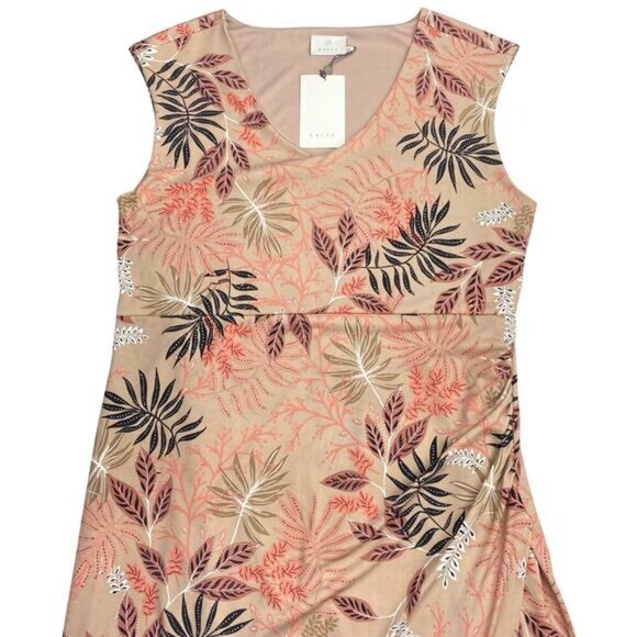 NWT KAFFE Kaorvilla Sheath Dress Sz XL Nude - Picture 4 of 9